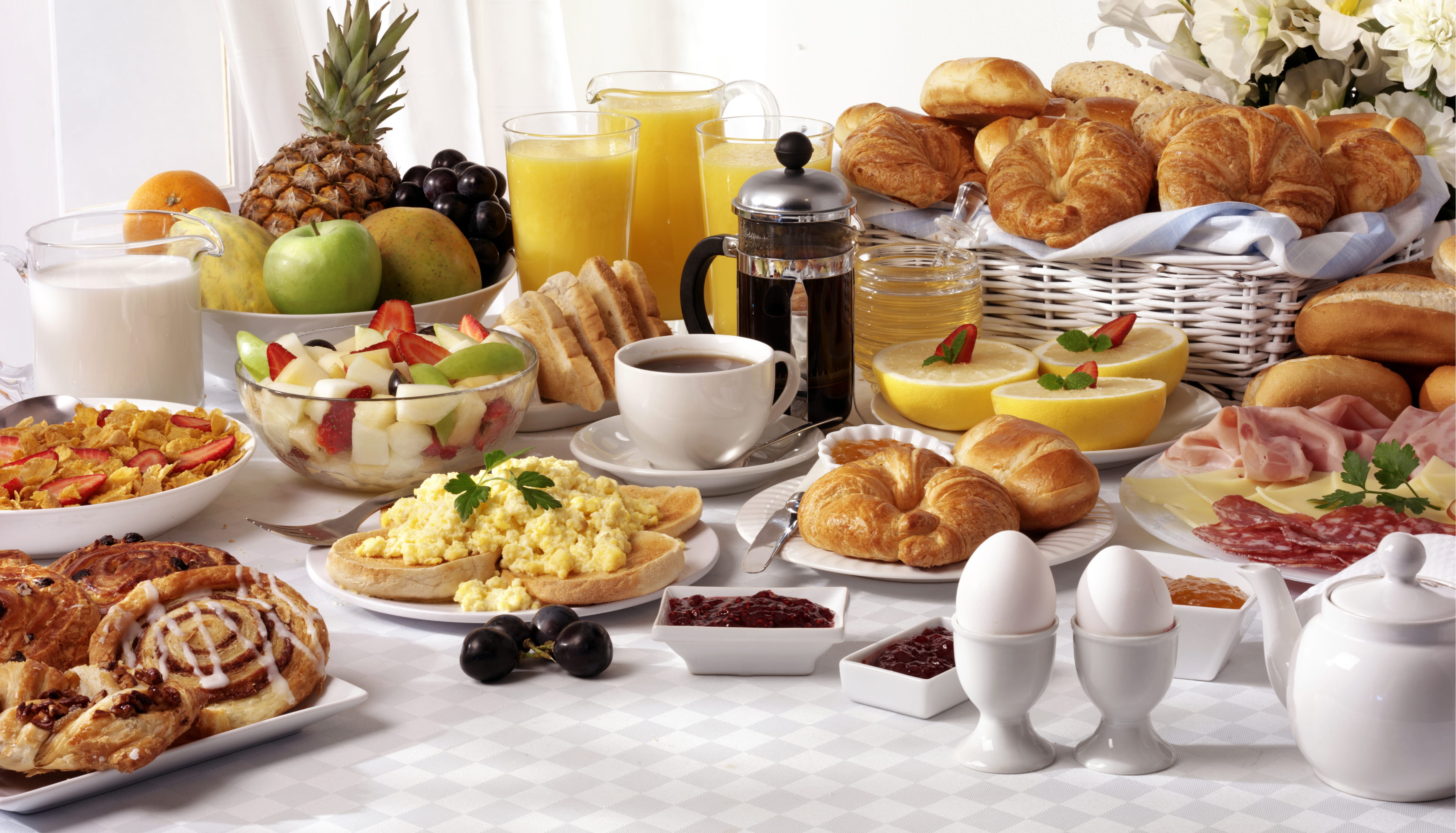 breakfast spread